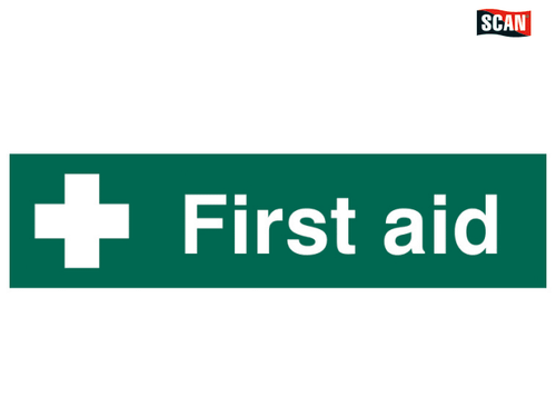 Scan - First Aid - PVC 200 x 50mm