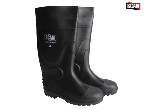 Scan - Safety Wellingtons UK 8 Euro 42