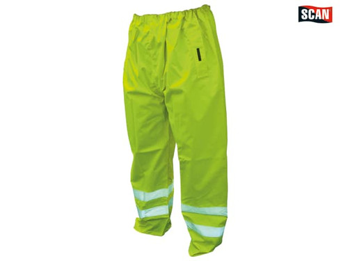 Scan - Hi-Vis Motorway Trouser Yellow - XL (44in)