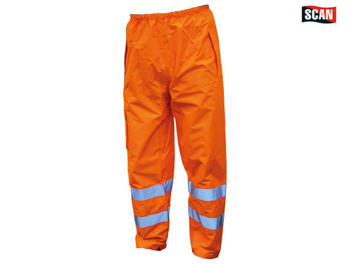 Scan - Hi-Vis Motorway Trouser Orange - XL (44in)