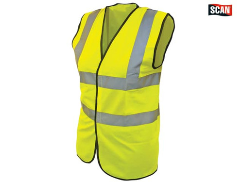 Scan - Hi-Vis Waistcoat Yellow - L (44in)