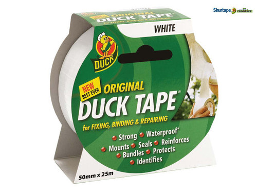 Shurtape - Duck TapeÂ® Original 50mm x 25m White