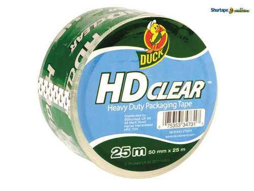 Shurtape - Duck Tape® Packaging Heavy-Duty 50mm x 25m Clear
