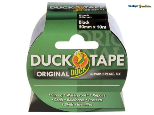 Shurtape - Duck TapeÂ® Original 50mm x 10m Black
