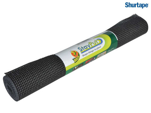 Shurtape - StayPut Shelf Liner 500mm x 1.8m Black