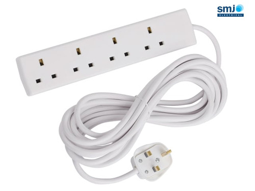SMJ - Extension Lead 240 Volt 4 Way 13A 5 Metre