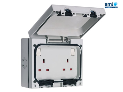 SMJ - IP66 13A Socket 2 Gang