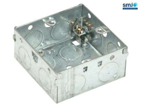 SMJ - Metal Box 1 Gang 35mm Depth - Loose