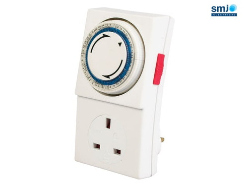 SMJ - Basix 24h Mechanical Plug In Timer