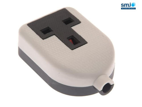 SMJ - White Extension Socket 13A 1 Gang