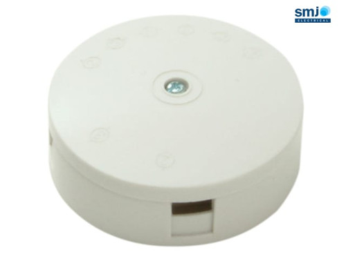 SMJ - White 30A 3 Terminal Junction Box