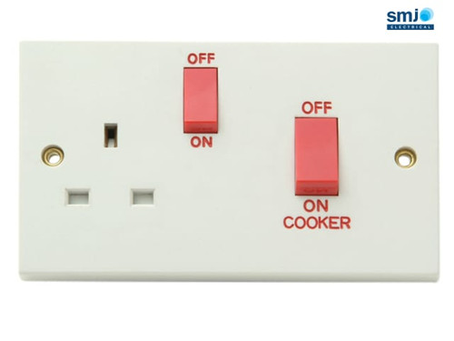 SMJ - Switched Cooker Control Unit 45A 1 Gang