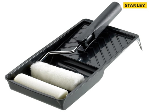 Stanley Tools - Mini Roller Emulsion & Gloss Kit 100mm (4in)