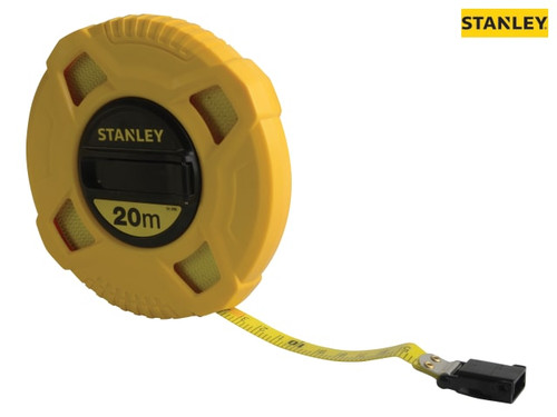 Stanley Tools - Closed Case Fibreglass Long Tape 20m (Width 13mm)