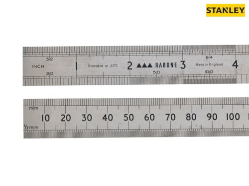 Stanley Tools - 64R Rustless Rule 150mm / 6in