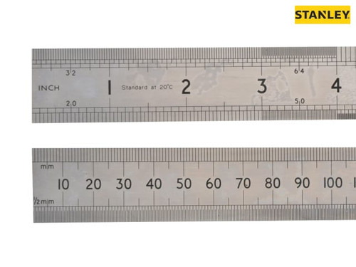 Stanley Tools - 64SR Chrome Rule 1 Metre / 39in