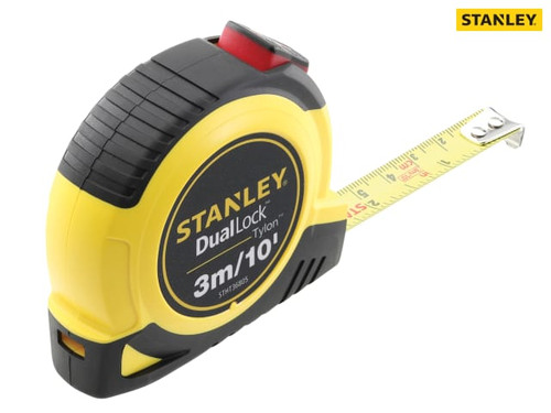 Stanley Tools - DualLock™ Tylon™ Pocket Tape 3m/10ft (Width 12mm)
