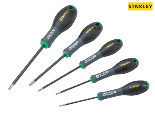 Stanley Tools - 062066 Diamond Tip Screwdriver Set 5 Piece TX