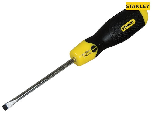 Stanley Tools - Cushion Grip Screwdriver Flared Tip 6.5 x 150mm