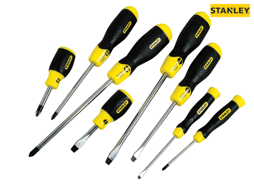 Stanley Tools - Cushion Grip Screwdriver Set 8 Piece SL/PH