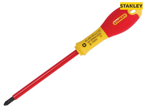 Stanley Tools - FatMax® VDE Insulated Screwdriver Phillips Tip PH2 x 125mm
