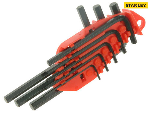 Stanley Tools - Hexagon Key Set of 8 Metric (1.5-6mm)