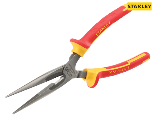 Stanley Tools - FatMax® Long Nose Pliers VDE 210mm