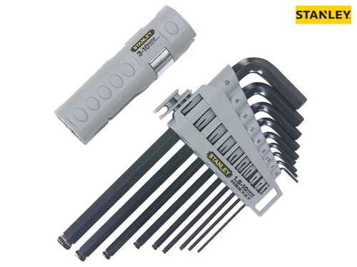 Stanley Tools - Hexagon Grip Key Set of 9 Metric (1.5-10mm)