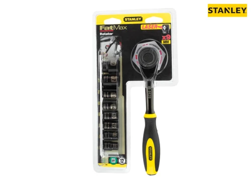 Stanley Tools - FatMax® Rotator Socket Set of 9 Metric 3/8 Drive