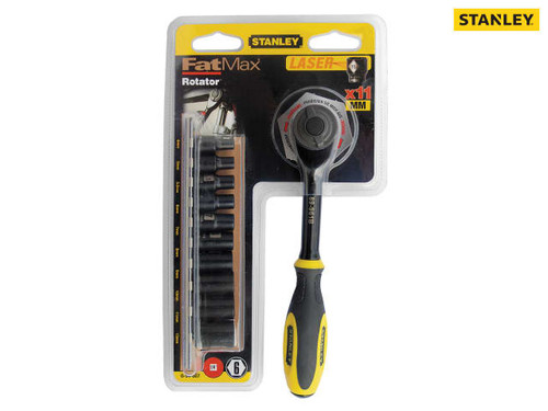 Stanley Tools - FatMax® Rotator Socket Set of 11 Metric 1/4in Drive