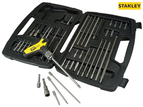 Stanley Tools - FatMax® T Handle Ratchet Power Key Set of 43