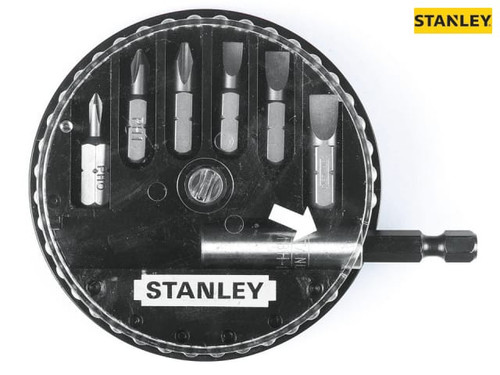 Stanley Tools - Insert Bit Set Phillips/Slotted 7 Piece