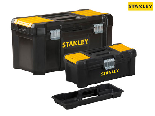 Stanley Tools - Essential Toolbox Bonus Pack 32cm (12.1/2in) & 48cm (19in)