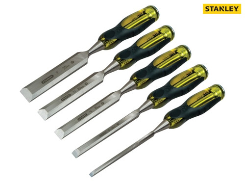 Stanley Tools - FatMax® Bevel Edge Chisel With Thru Tang Set of 5