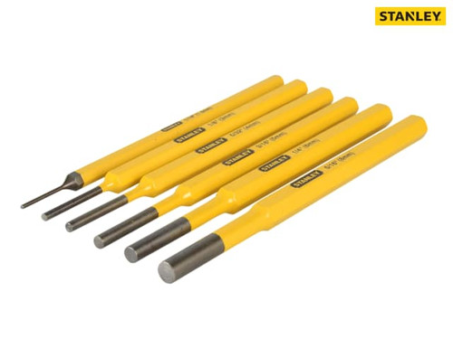 Stanley Tools - Parallel Pin Punch Set 6 Piece