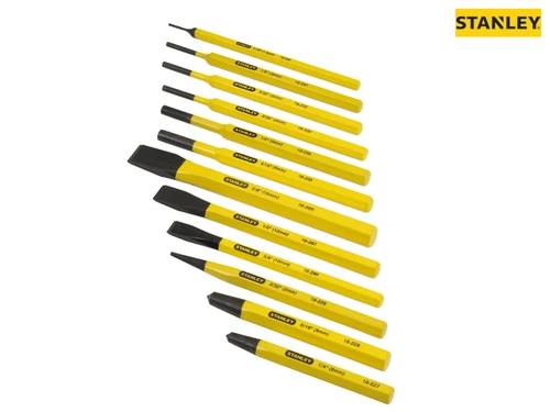Stanley Tools - Punch & Chisel Set 12 Piece