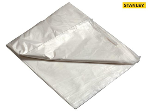Stanley Tools - Polythene Dust Sheet 3.6 x 2.7m