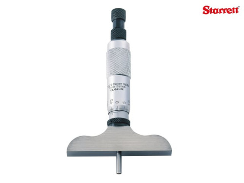 Starrett - 440MZ-75RL Depth Micrometer 0-75mm