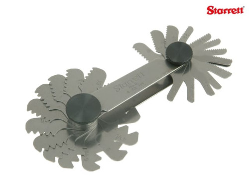 Starrett - 6 Screw Pitch Gauge tpi 4-42