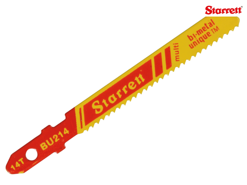 Starrett - BU214-5 Multi Purpose Jig Saw Blades Pack of 5
