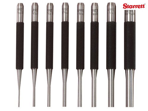 Starrett - S565PC Pin Punch Set 8 Piece