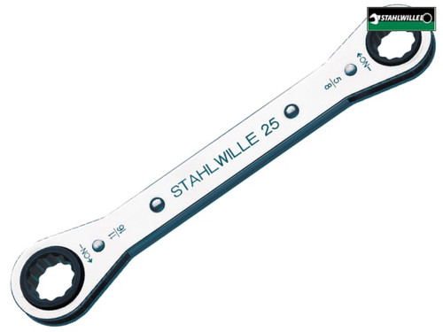 Stahlwille - Ratchet Ring Spanner 1/4 x 5/16in