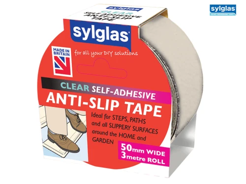 Sylglas - Anti-Slip Tape 50mm x 3m Clear