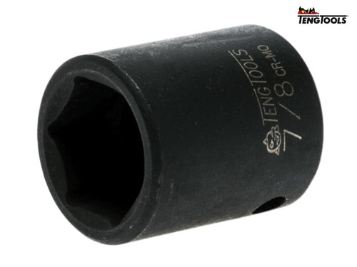 Teng - Impact Socket Hexagon 6 Point 1/2in Drive 7/8in