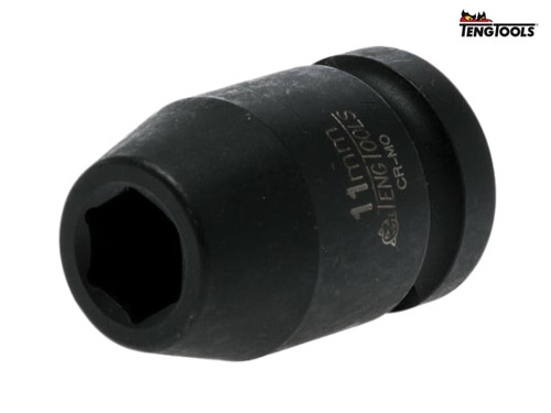 Teng - Impact Socket Hexagon 6 Point 1/2in Drive 11mm