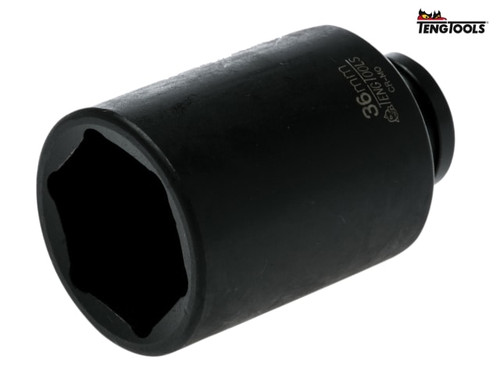 Teng - Deep Impact Socket Hexagon 6 Point 1/2in Drive 36mm