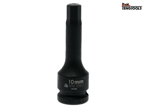 Teng - 1/2in Hex Bit Impact Socket 10mm