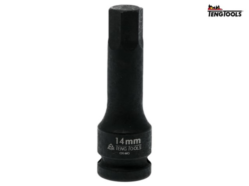 Teng - 1/2in Hex Bit Impact Socket 14mm