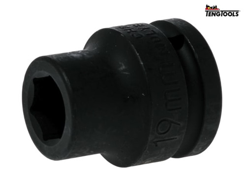 Teng - Impact Socket Hexagon 6 Point 3/4in Drive 19mm