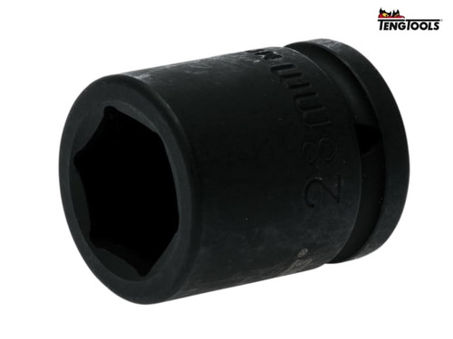 Teng - Impact Socket Hexagon 6 Point 3/4in Drive 28mm